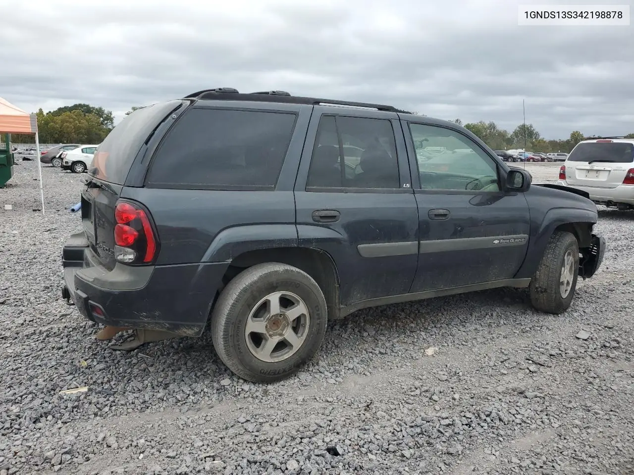 1GNDS13S342198878 2004 Chevrolet Trailblazer Ls