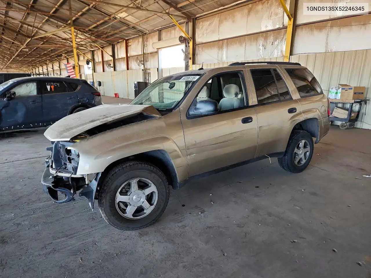 2005 Chevrolet Trailblazer Ls VIN: 1GNDS13SX52246345 Lot: 59286136