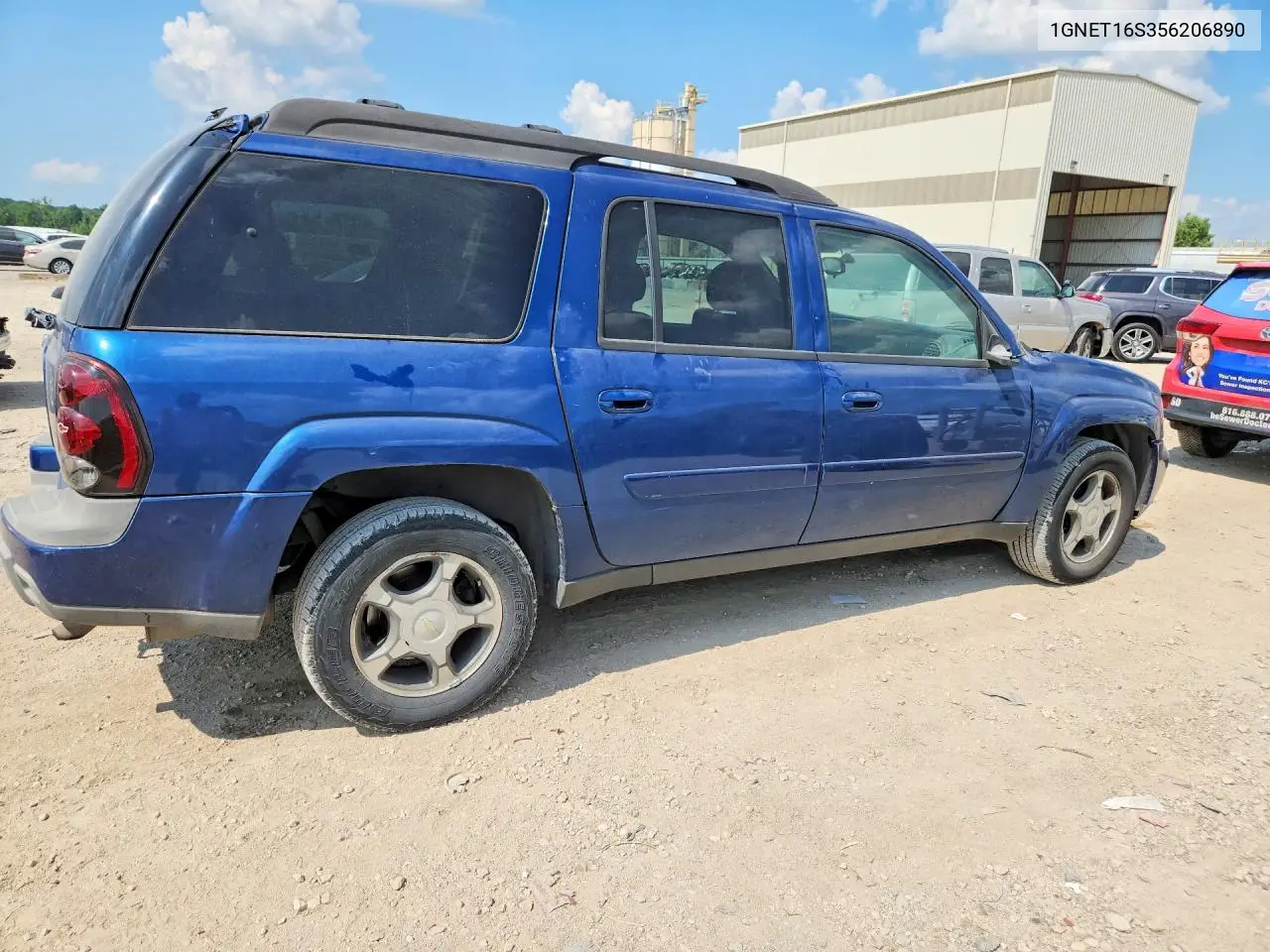 2005 Chevrolet Trailblazer Ext Ls/Ext Lt VIN: 1GNET16S356206890 Lot: 60790486