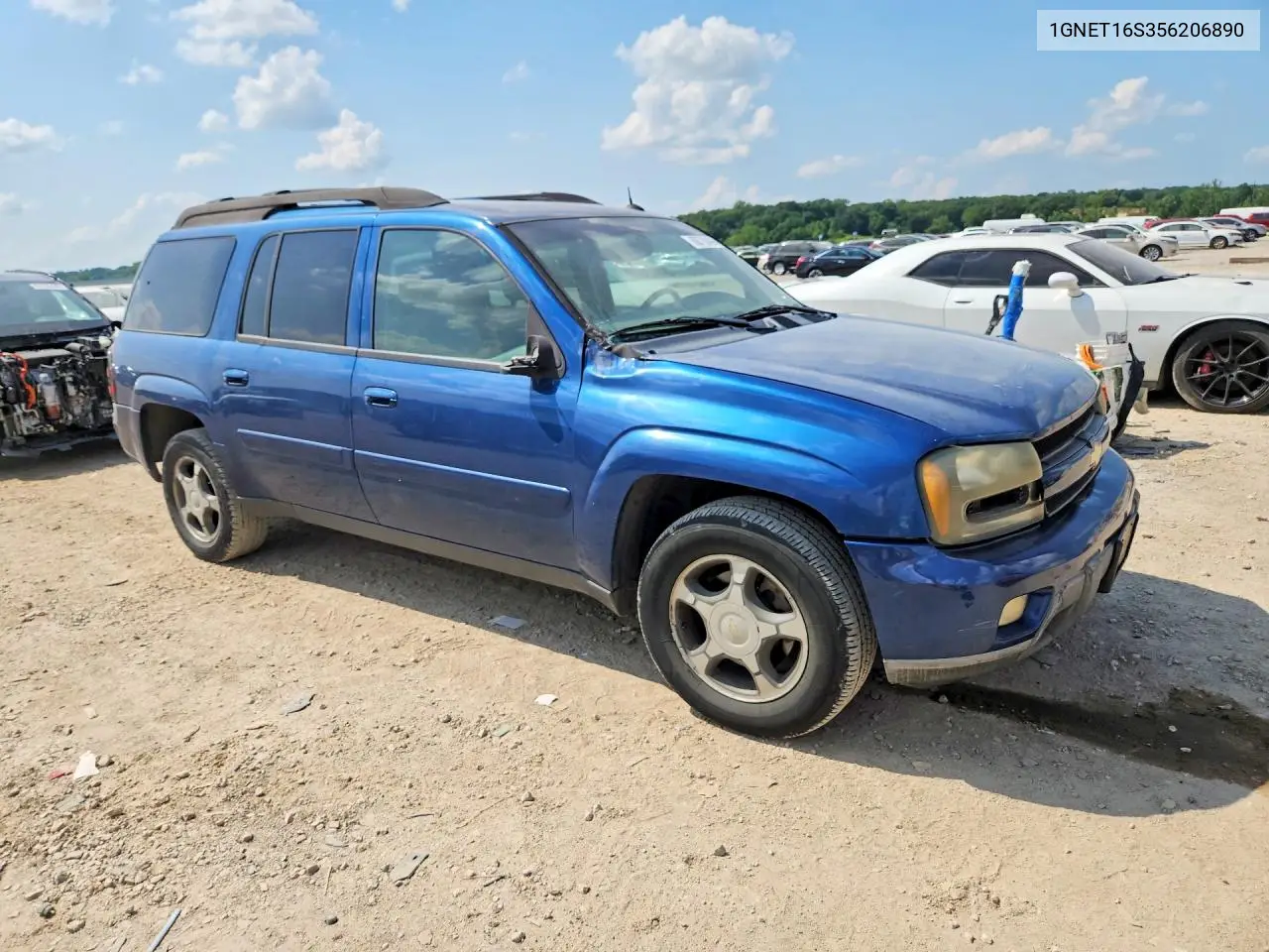 2005 Chevrolet Trailblazer Ext Ls/Ext Lt VIN: 1GNET16S356206890 Lot: 60790486