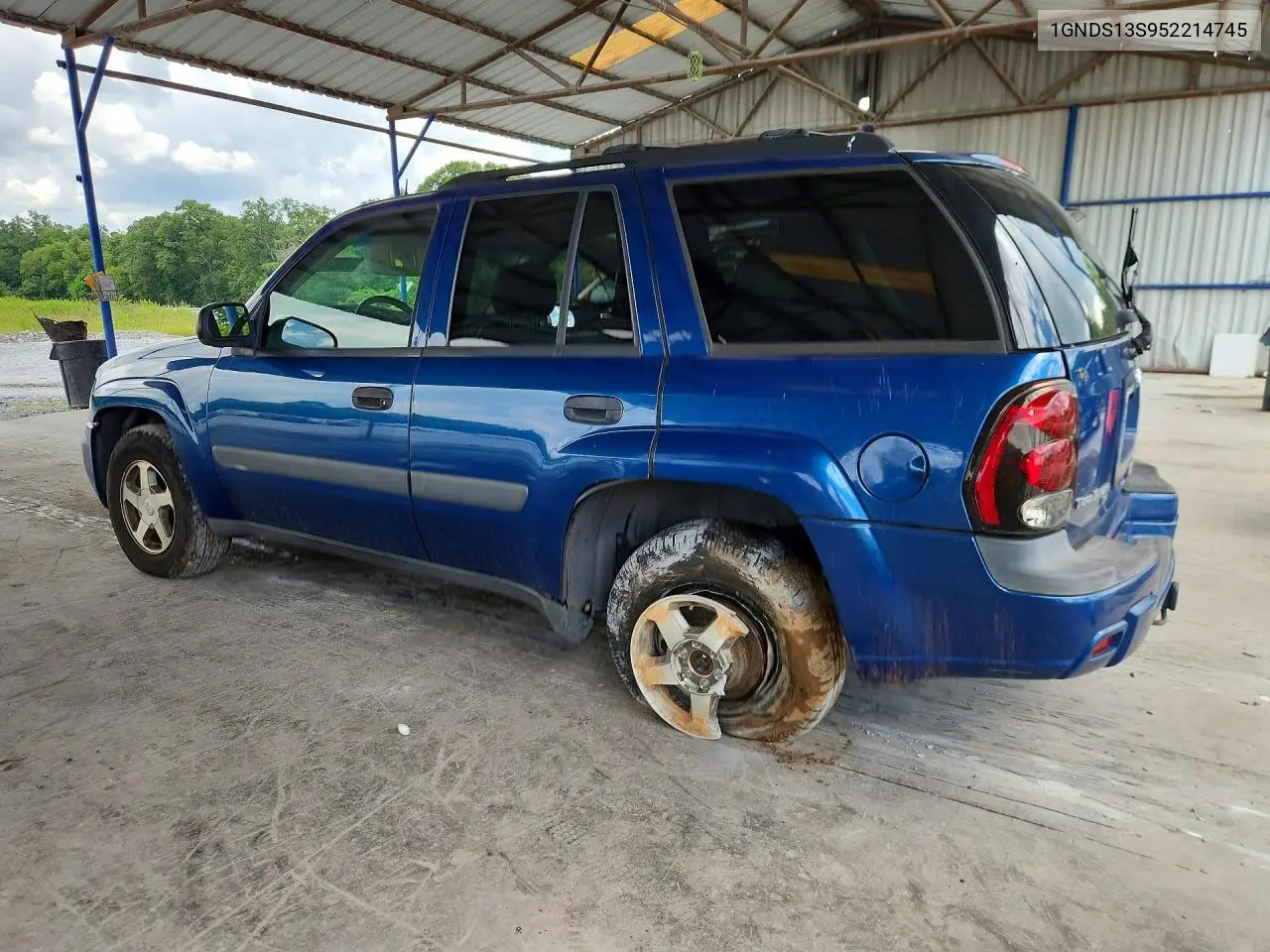 2005 Chevrolet Trailblazer Ls VIN: 1GNDS13S952214745 Lot: 61083436