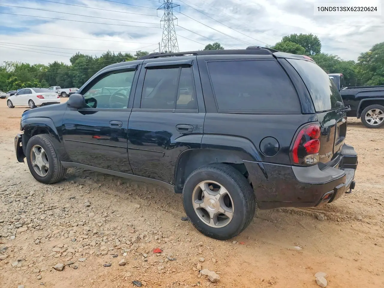 2006 Chevrolet Trailblazer Ls VIN: 1GNDS13SX62320624 Lot: 58743296