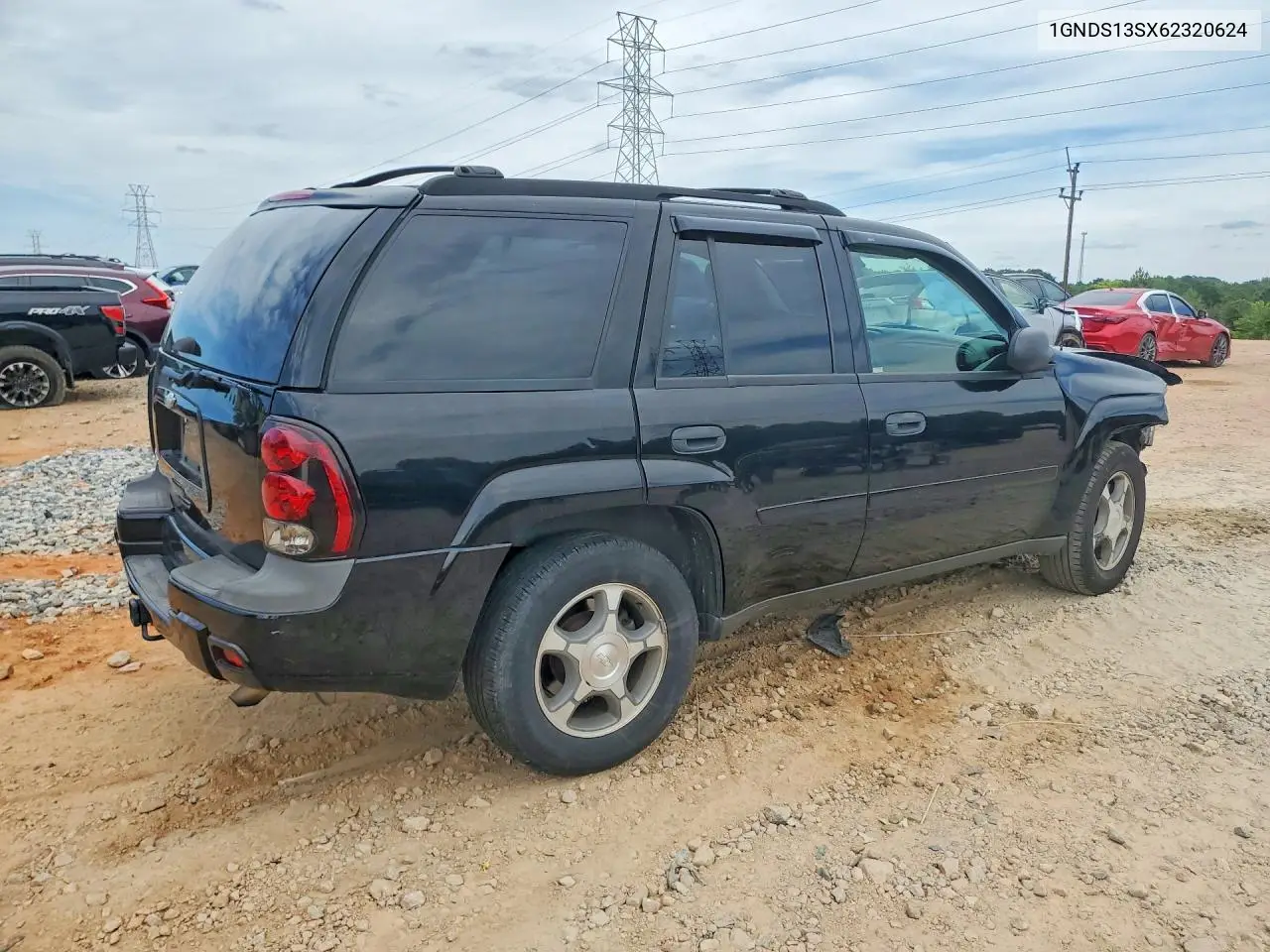 2006 Chevrolet Trailblazer Ls VIN: 1GNDS13SX62320624 Lot: 58743296