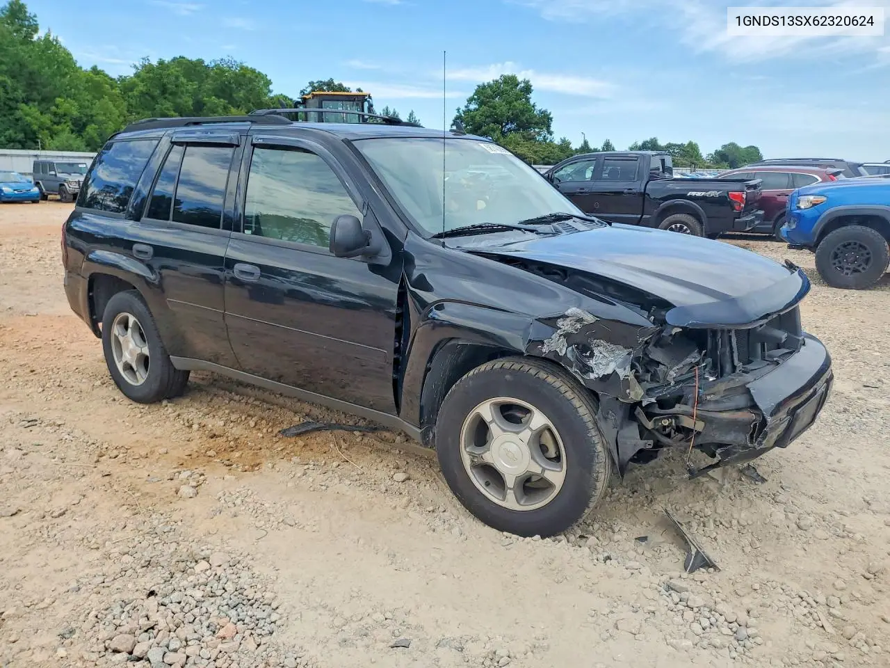 2006 Chevrolet Trailblazer Ls VIN: 1GNDS13SX62320624 Lot: 58743296