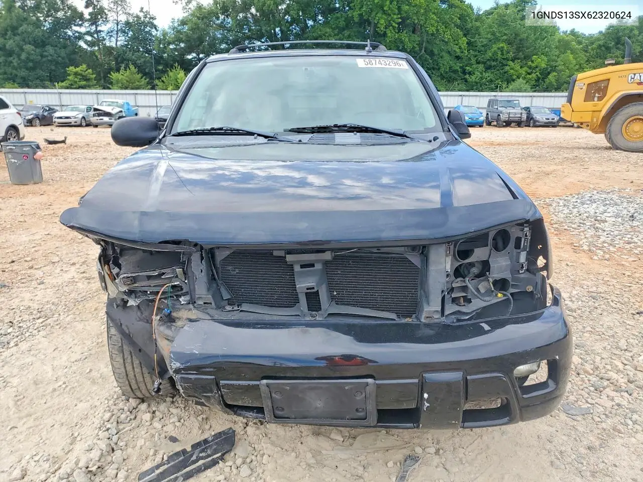 2006 Chevrolet Trailblazer Ls VIN: 1GNDS13SX62320624 Lot: 58743296