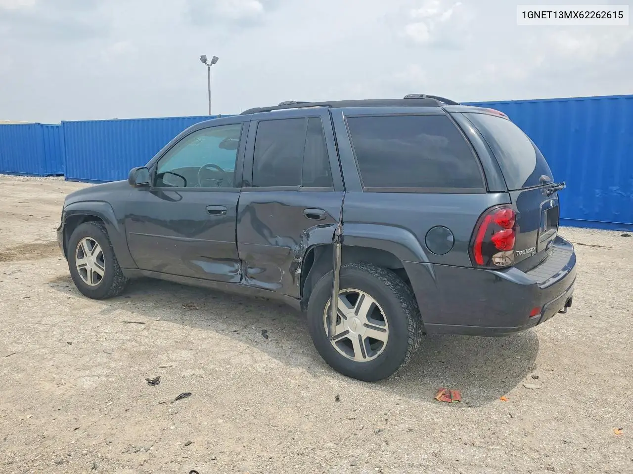 2006 Chevrolet Trailblazer Ls VIN: 1GNET13MX62262615 Lot: 61789186
