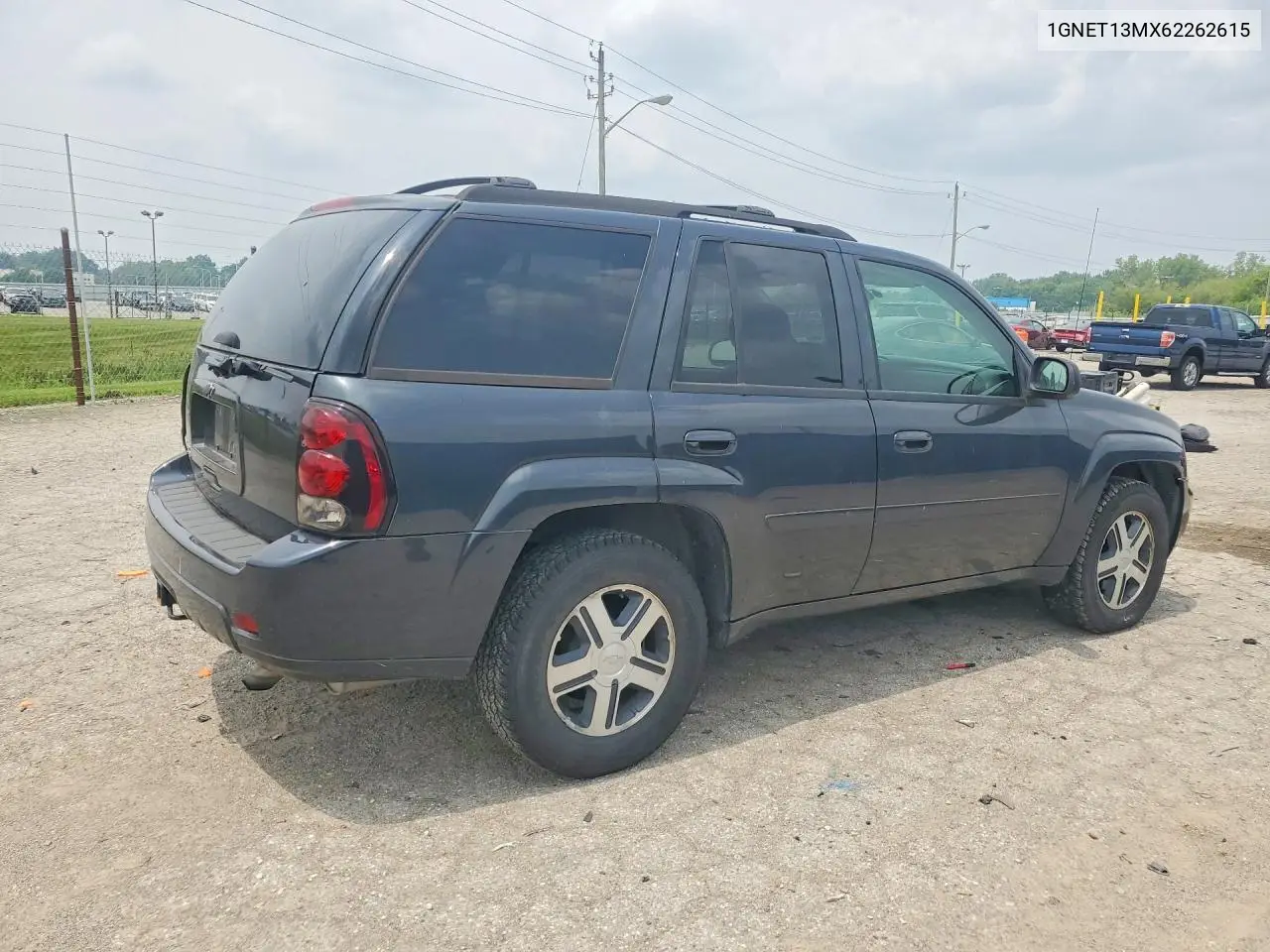 2006 Chevrolet Trailblazer Ls VIN: 1GNET13MX62262615 Lot: 61789186