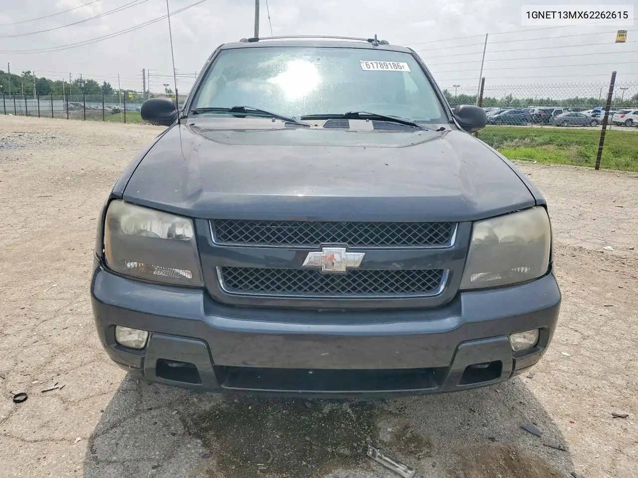 2006 Chevrolet Trailblazer Ls VIN: 1GNET13MX62262615 Lot: 61789186