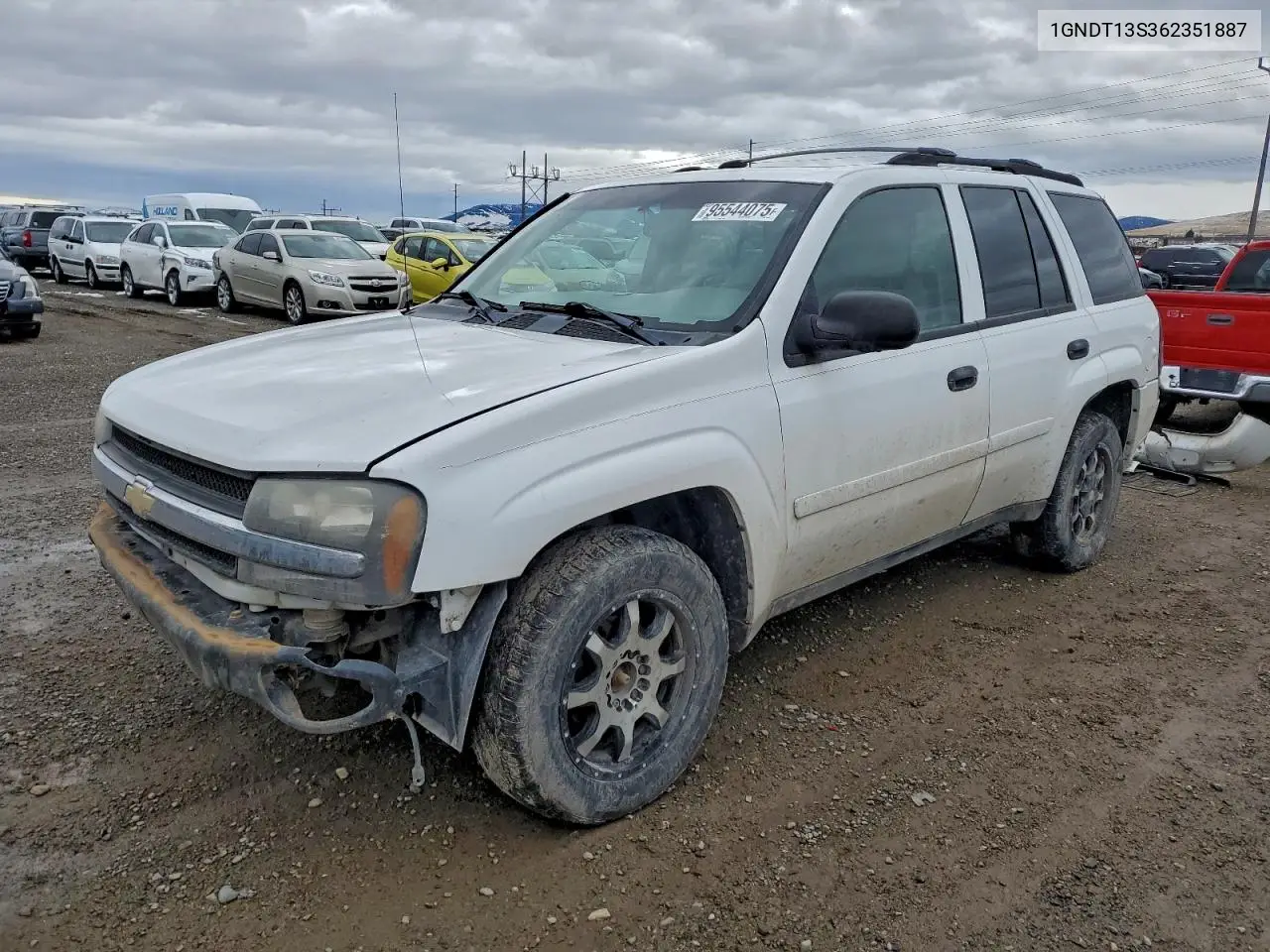 1GNDT13S362351887 2006 Chevrolet Trailblazer Ls