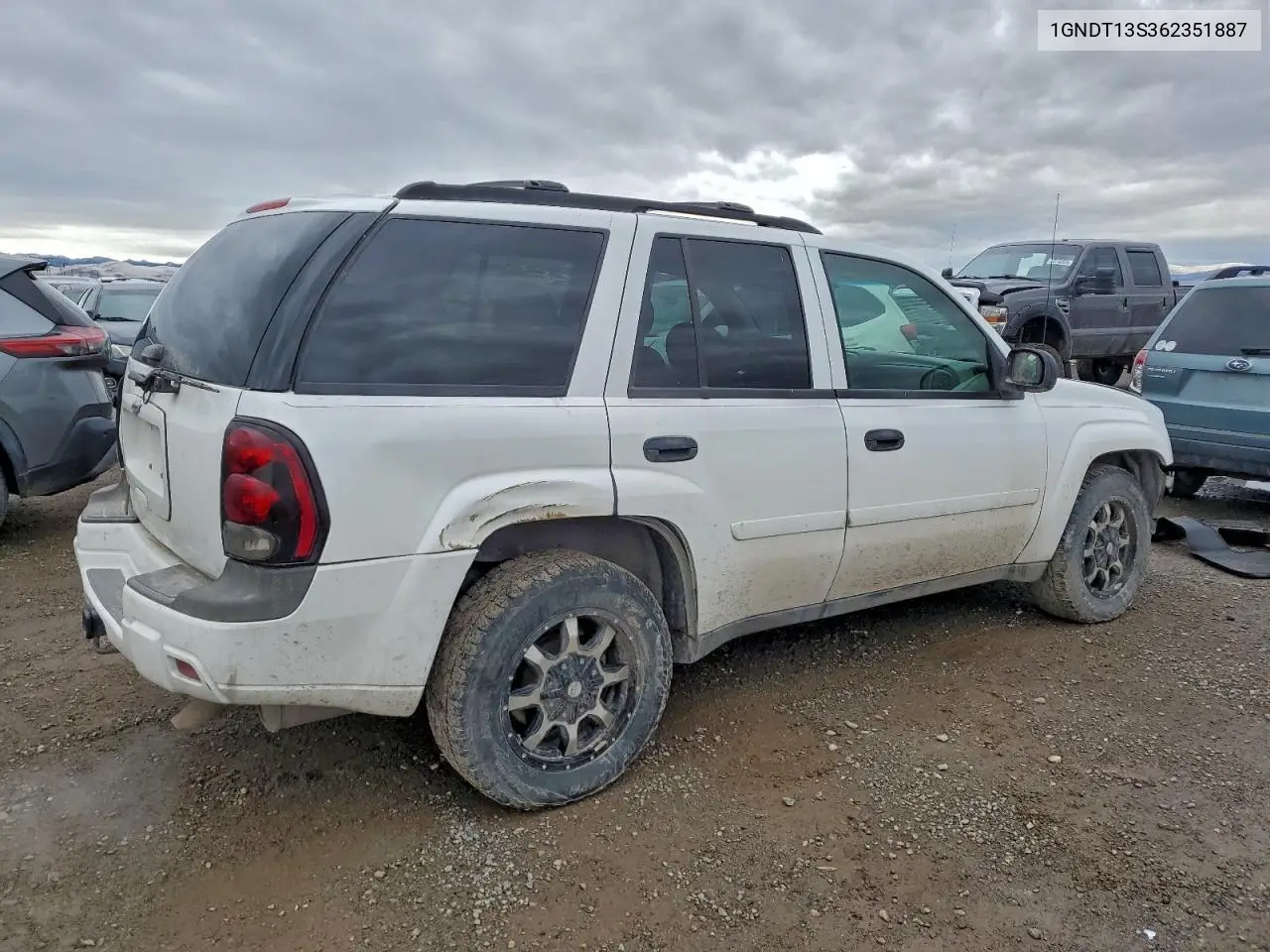 1GNDT13S362351887 2006 Chevrolet Trailblazer Ls
