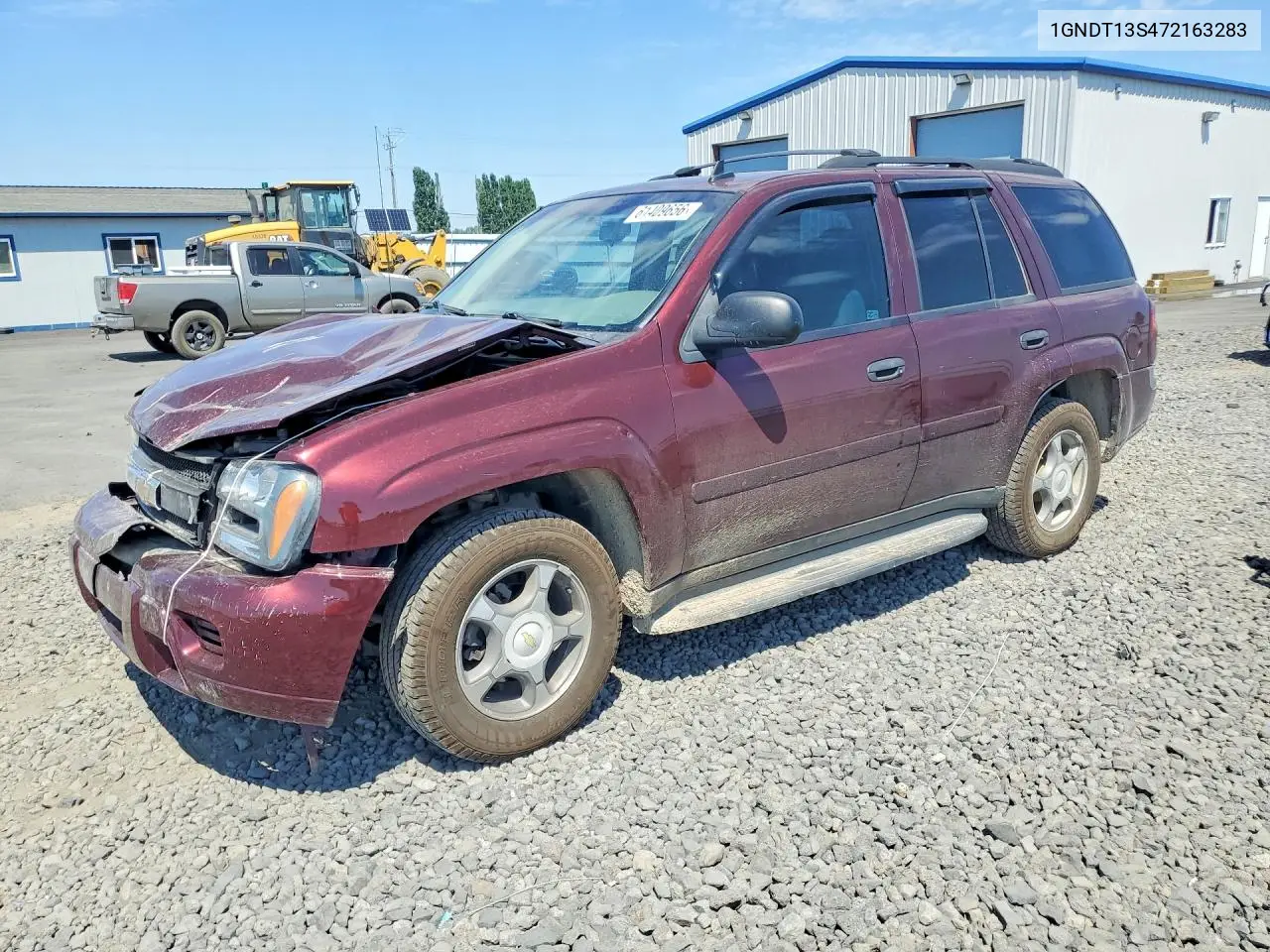 2007 Chevrolet Trailblazer Ls/Lt VIN: 1GNDT13S472163283 Lot: 61409656