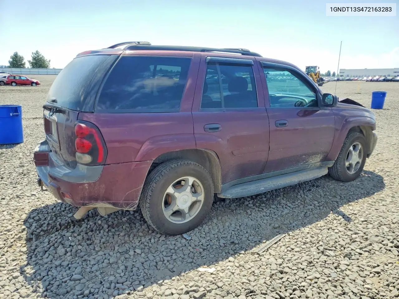 2007 Chevrolet Trailblazer Ls/Lt VIN: 1GNDT13S472163283 Lot: 61409656