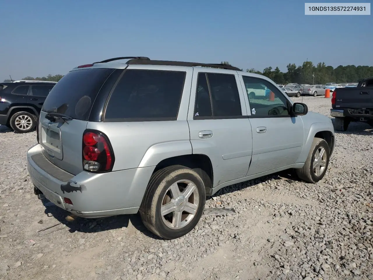 1GNDS13S572274931 2007 Chevrolet Trailblazer Ls