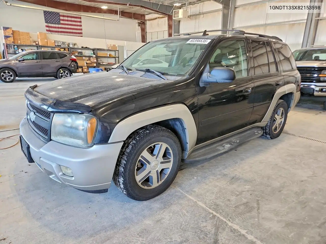 2008 Chevrolet Trailblazer Ls/Lt VIN: 1GNDT13SX82153598 Lot: 60396636
