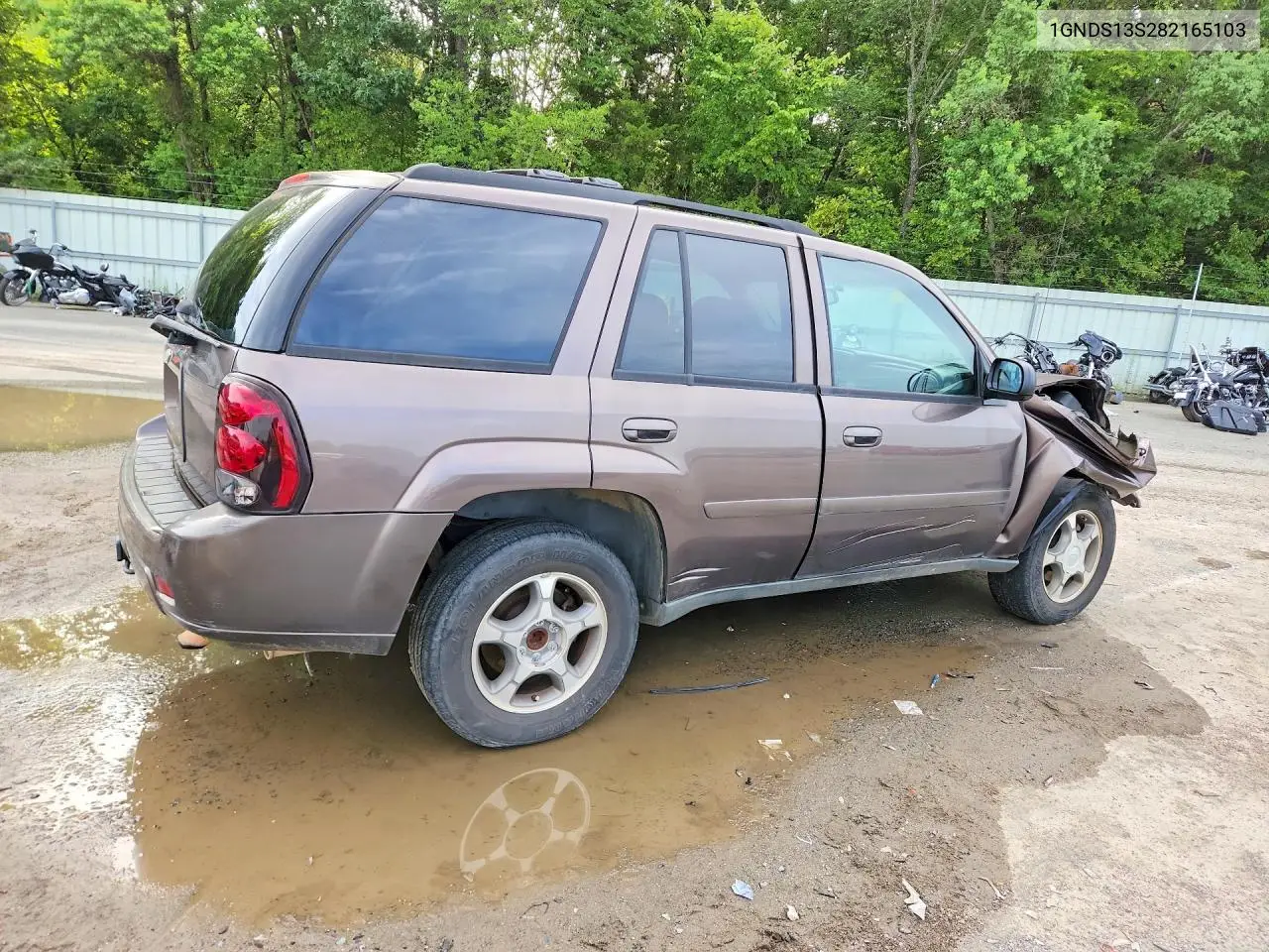 2008 Chevrolet Trailblazer Ls VIN: 1GNDS13S282165103 Lot: 60654546
