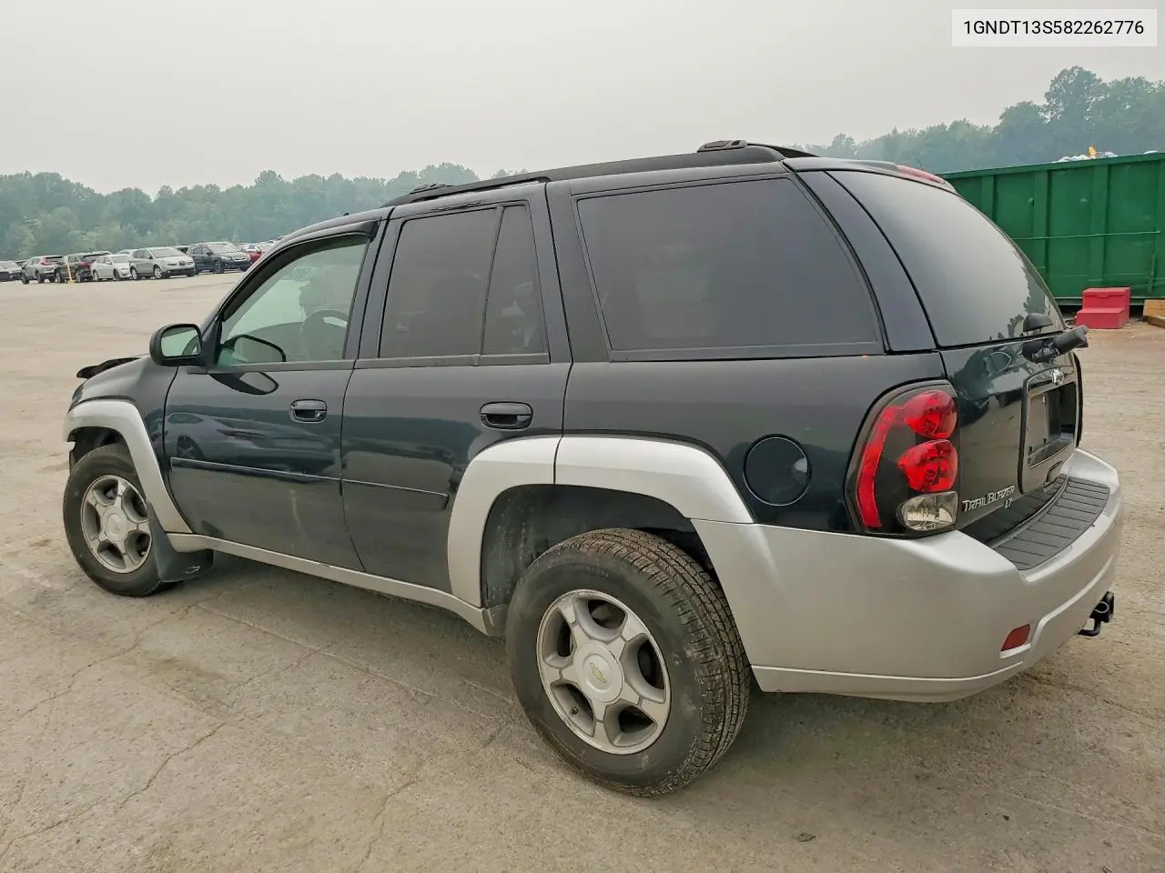 2008 Chevrolet Trailblazer Ls VIN: 1GNDT13S582262776 Lot: 60941336