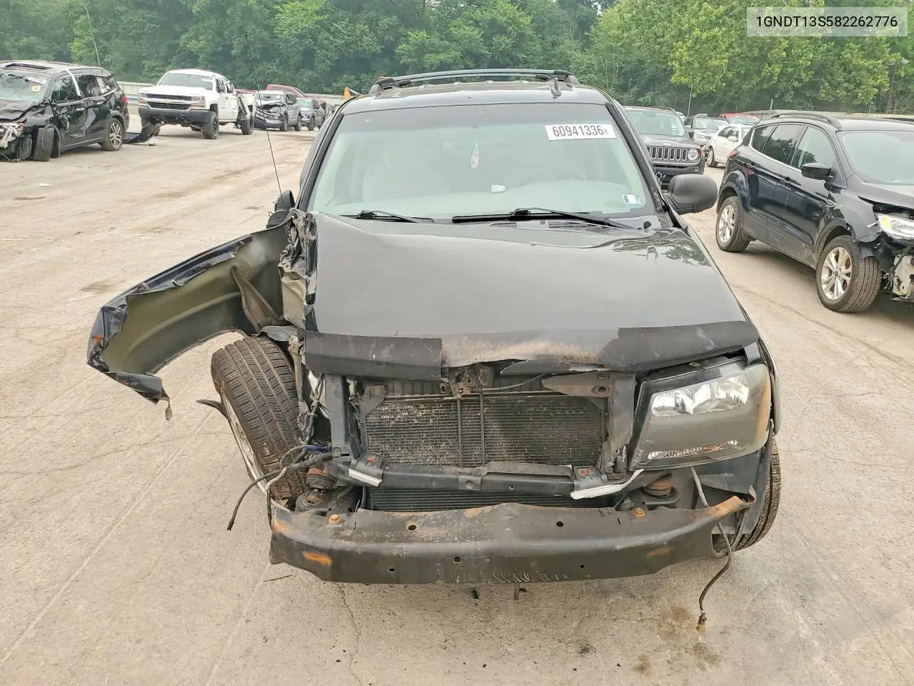 2008 Chevrolet Trailblazer Ls VIN: 1GNDT13S582262776 Lot: 60941336