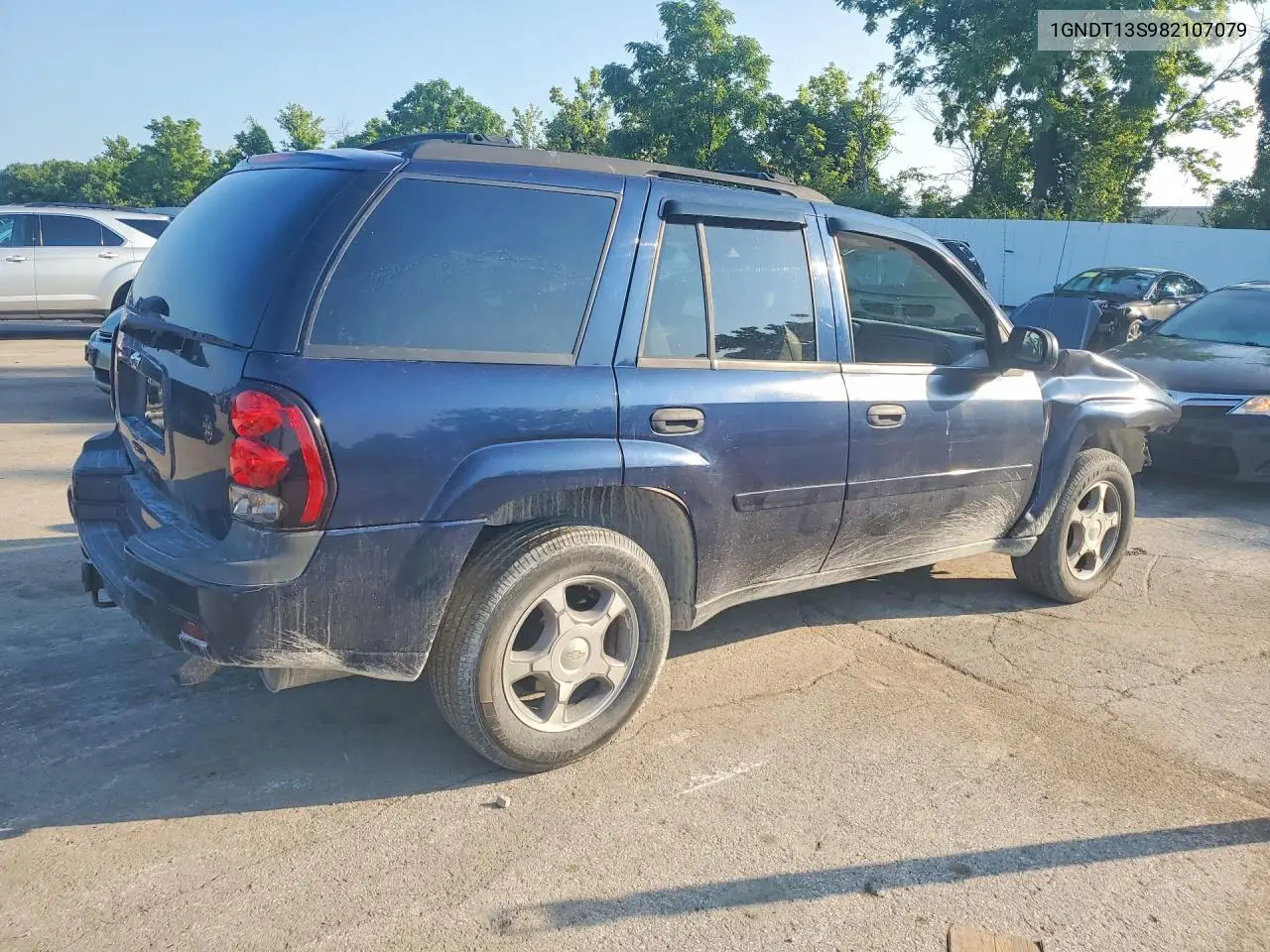 2008 Chevrolet Trailblazer Ls VIN: 1GNDT13S982107079 Lot: 60969276
