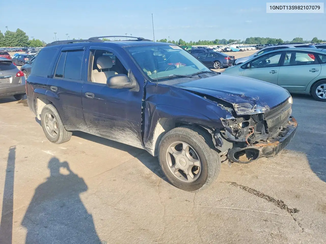 2008 Chevrolet Trailblazer Ls VIN: 1GNDT13S982107079 Lot: 60969276