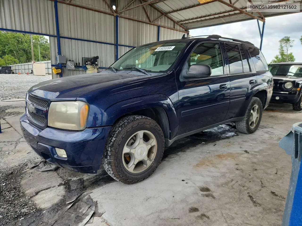 2008 Chevrolet Trailblazer Ls VIN: 1GNDS13S982121602 Lot: 61920356