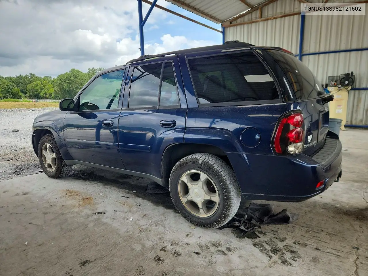 2008 Chevrolet Trailblazer Ls VIN: 1GNDS13S982121602 Lot: 61920356