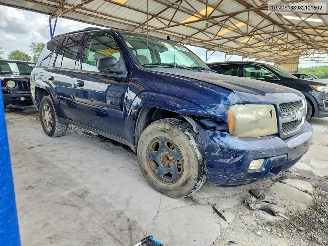 2008 Chevrolet Trailblazer Ls VIN: 1GNDS13S982121602 Lot: 61920356