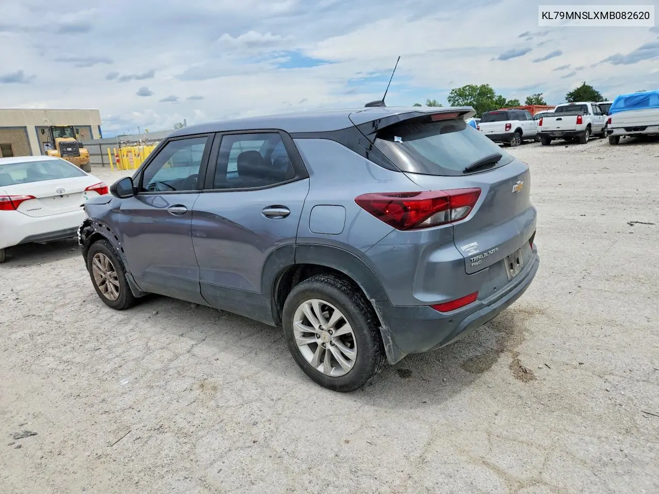 2021 Chevrolet Trailblazer Ls VIN: KL79MNSLXMB082620 Lot: 55320116