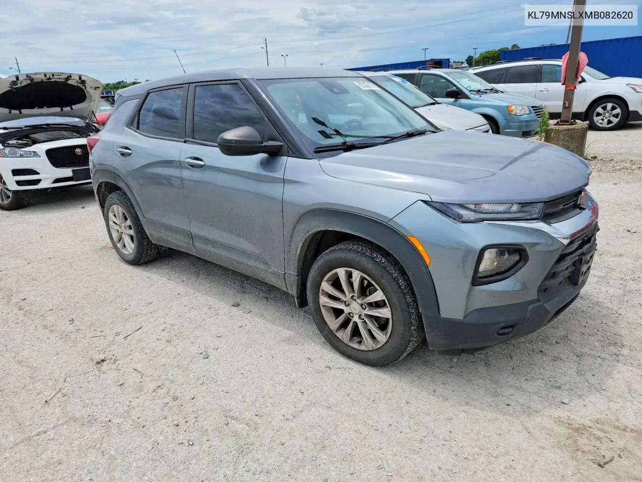 2021 Chevrolet Trailblazer Ls VIN: KL79MNSLXMB082620 Lot: 55320116