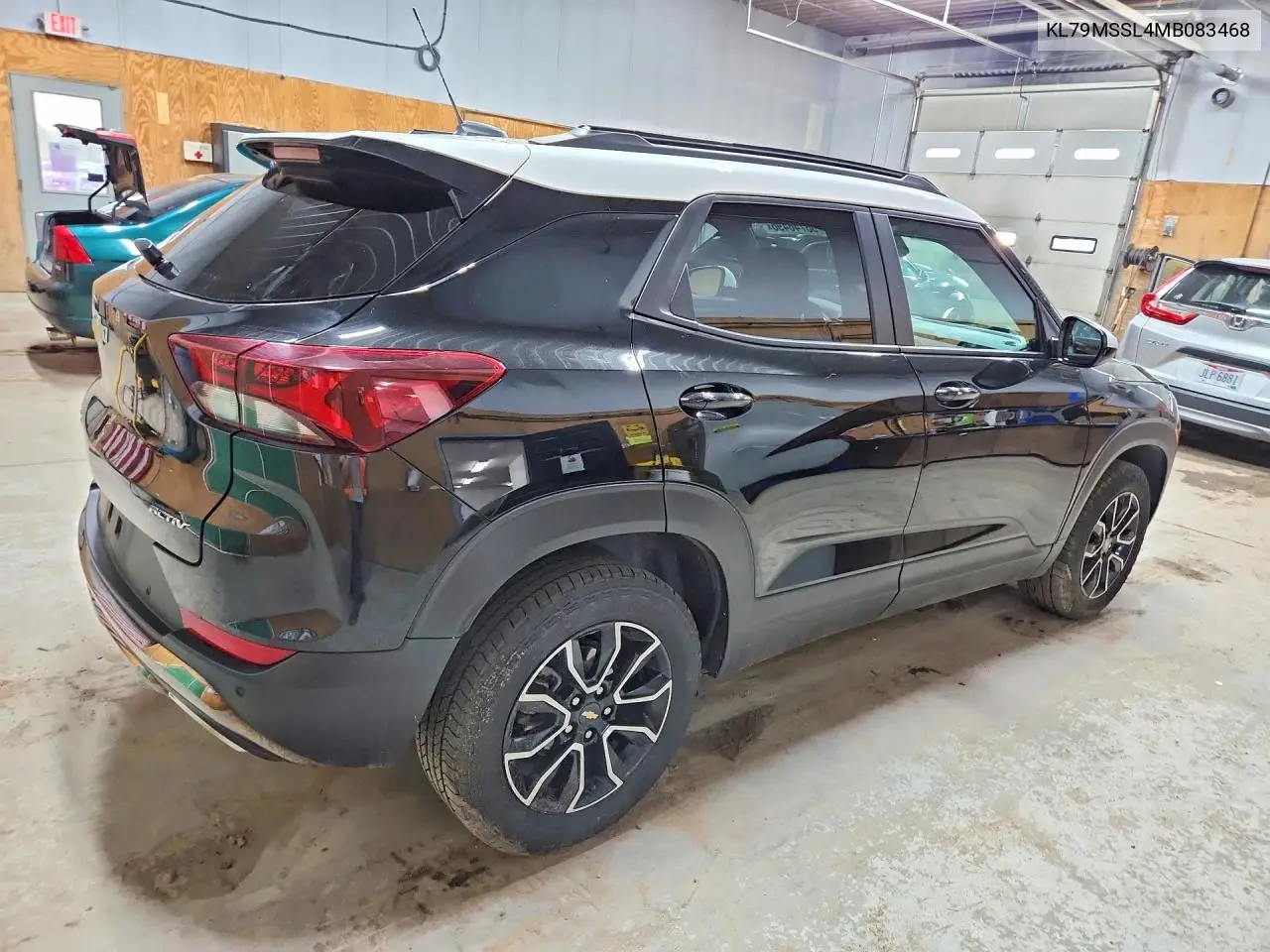 2021 Chevrolet Trailblazer Activ VIN: KL79MSSL4MB083468 Lot: 58746496