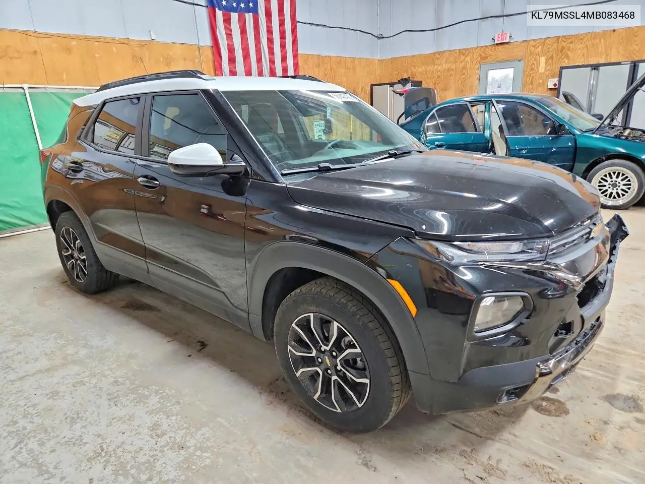 2021 Chevrolet Trailblazer Activ VIN: KL79MSSL4MB083468 Lot: 58746496