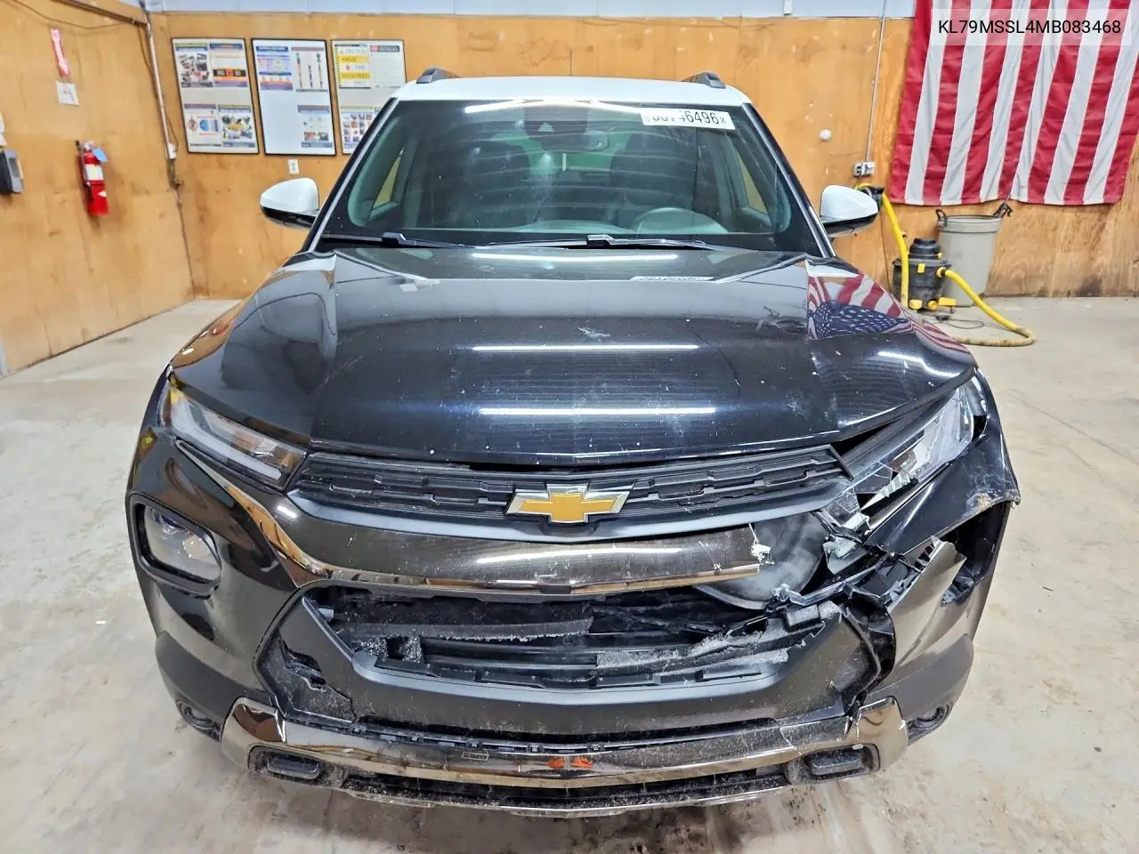 2021 Chevrolet Trailblazer Activ VIN: KL79MSSL4MB083468 Lot: 58746496