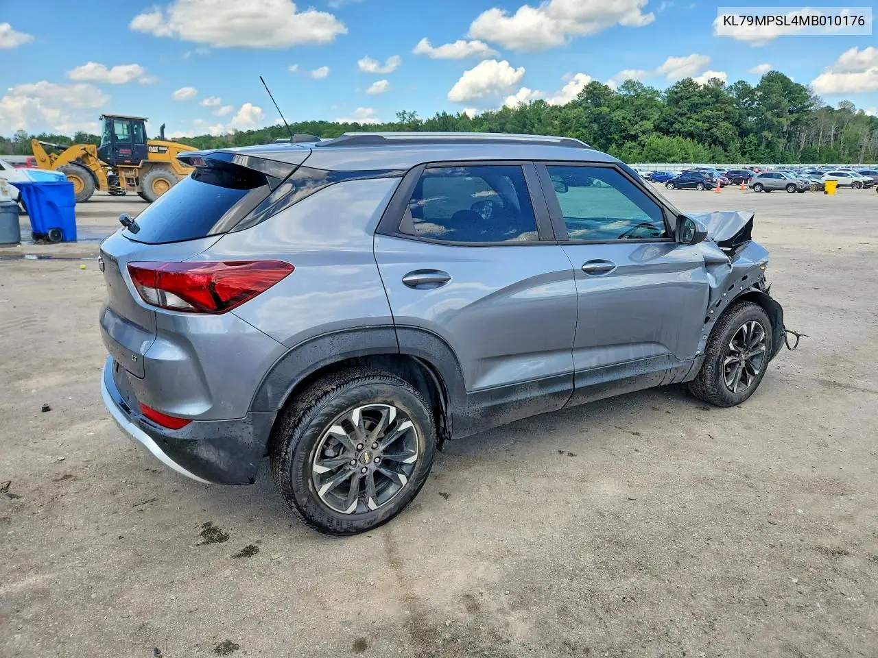 2021 Chevrolet Trailblazer Lt VIN: KL79MPSL4MB010176 Lot: 58997926