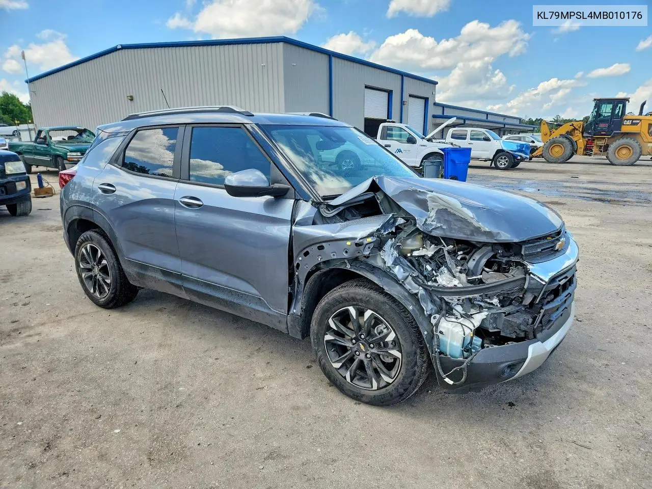 2021 Chevrolet Trailblazer Lt VIN: KL79MPSL4MB010176 Lot: 58997926