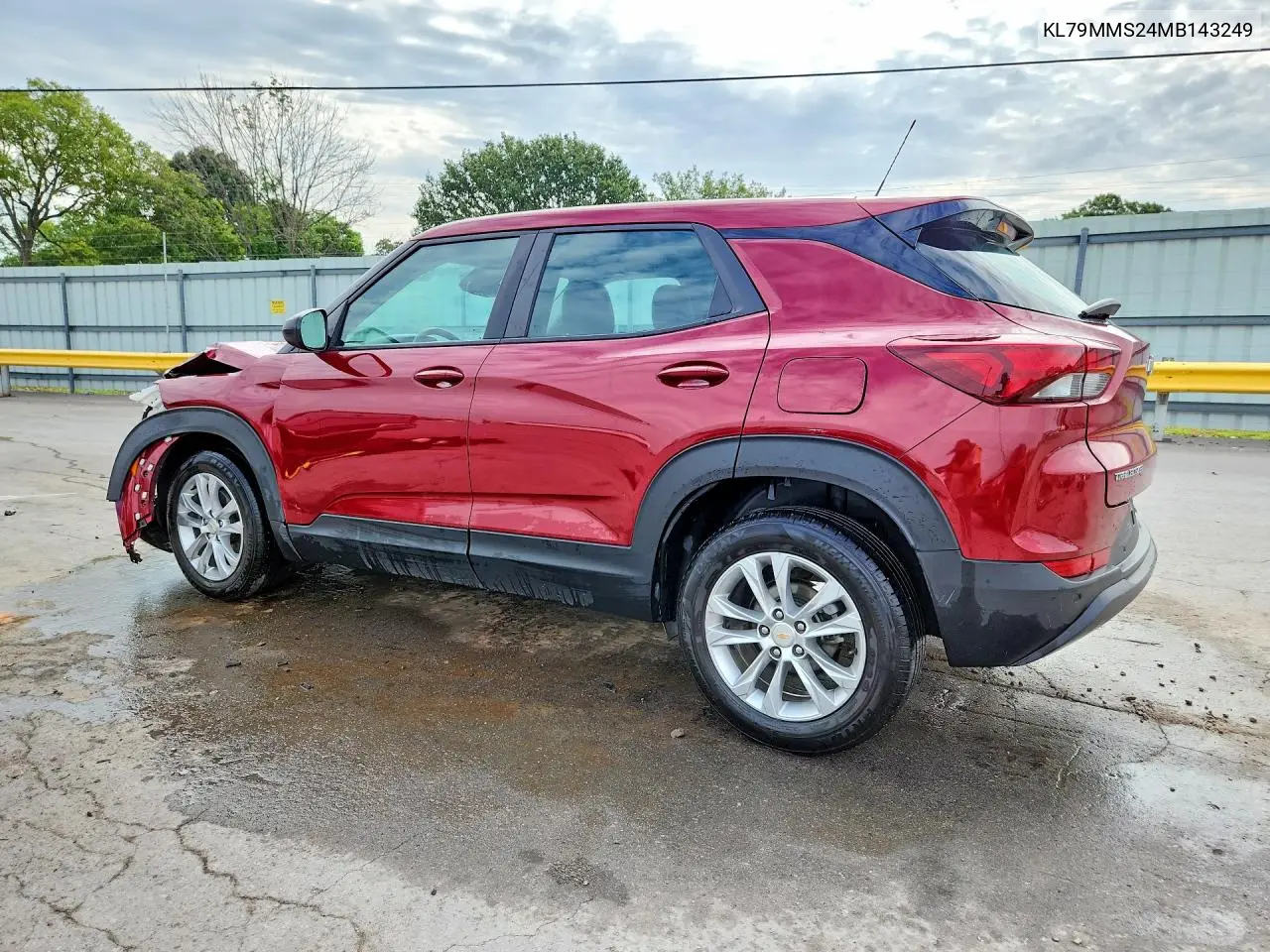 2021 Chevrolet Trailblazer Ls VIN: KL79MMS24MB143249 Lot: 59658876