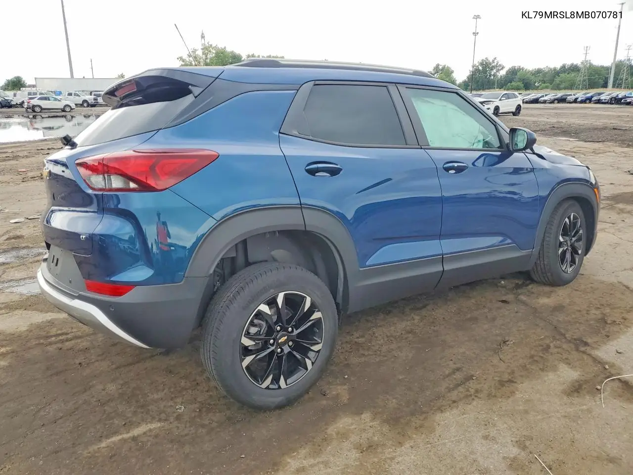 2021 Chevrolet Trailblazer Lt VIN: KL79MRSL8MB070781 Lot: 59884766