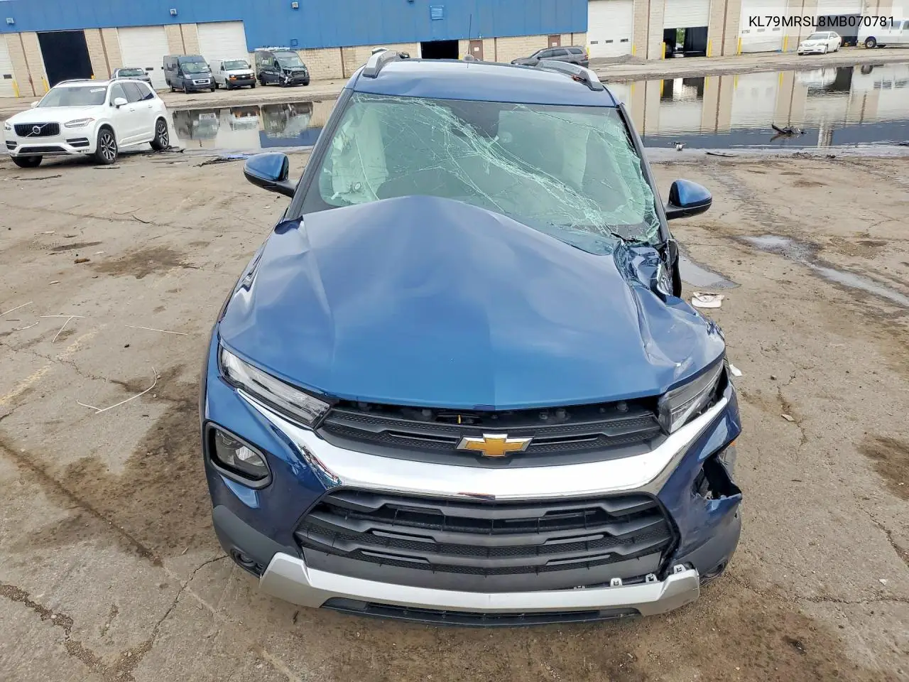 2021 Chevrolet Trailblazer Lt VIN: KL79MRSL8MB070781 Lot: 59884766