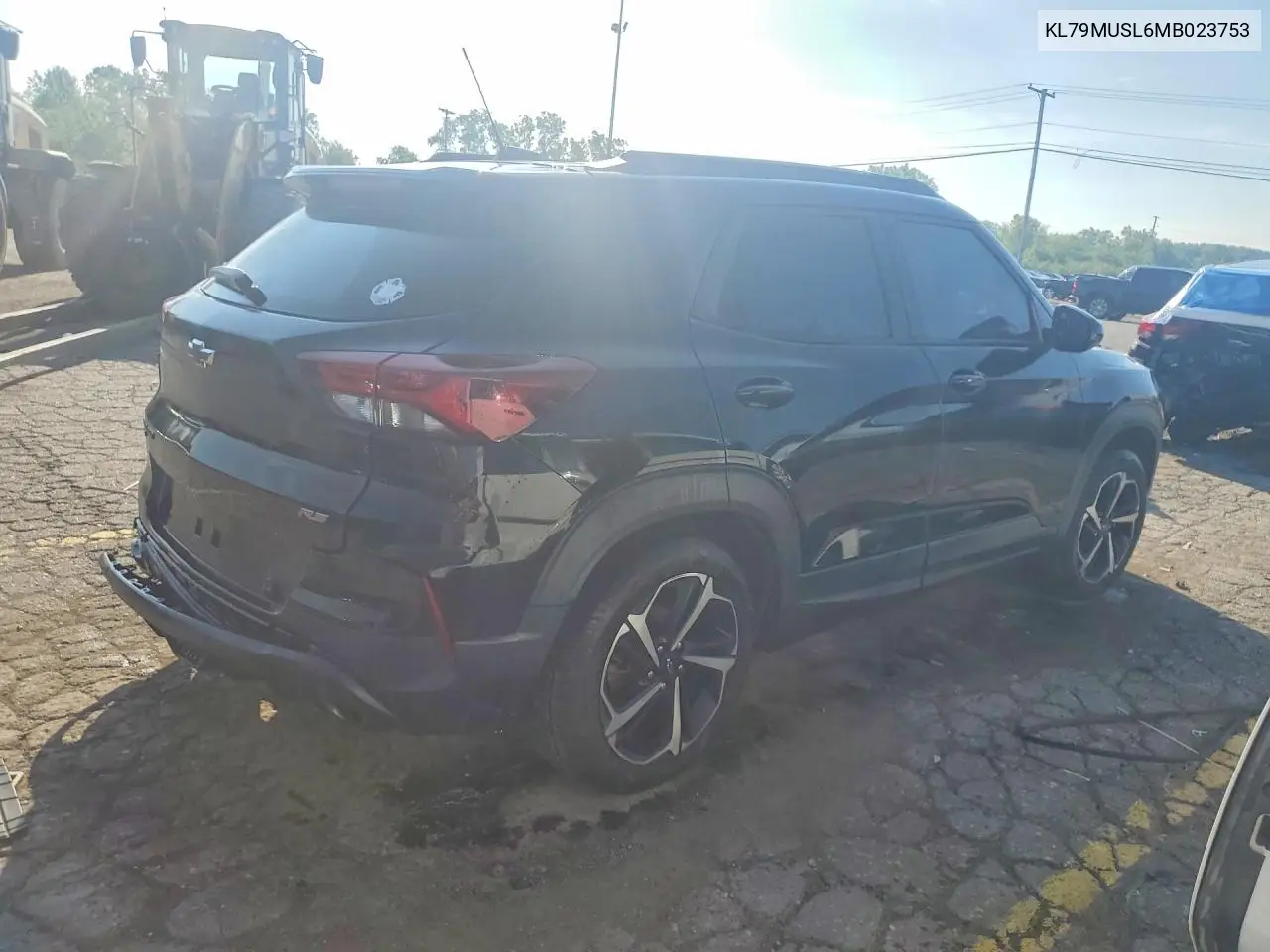 2021 Chevrolet Trailblazer Rs VIN: KL79MUSL6MB023753 Lot: 60248056