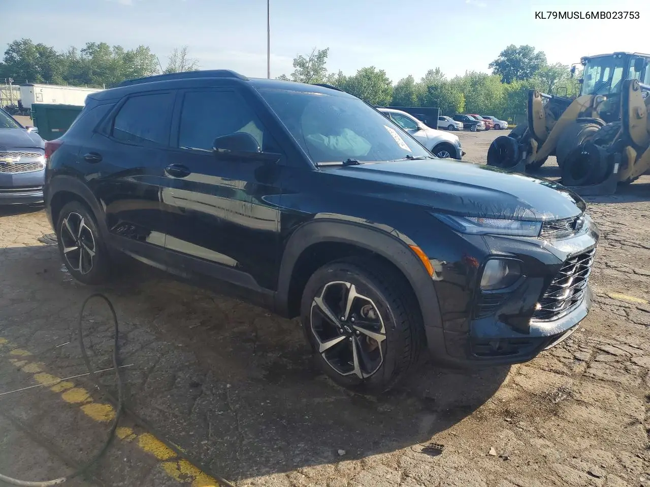 2021 Chevrolet Trailblazer Rs VIN: KL79MUSL6MB023753 Lot: 60248056