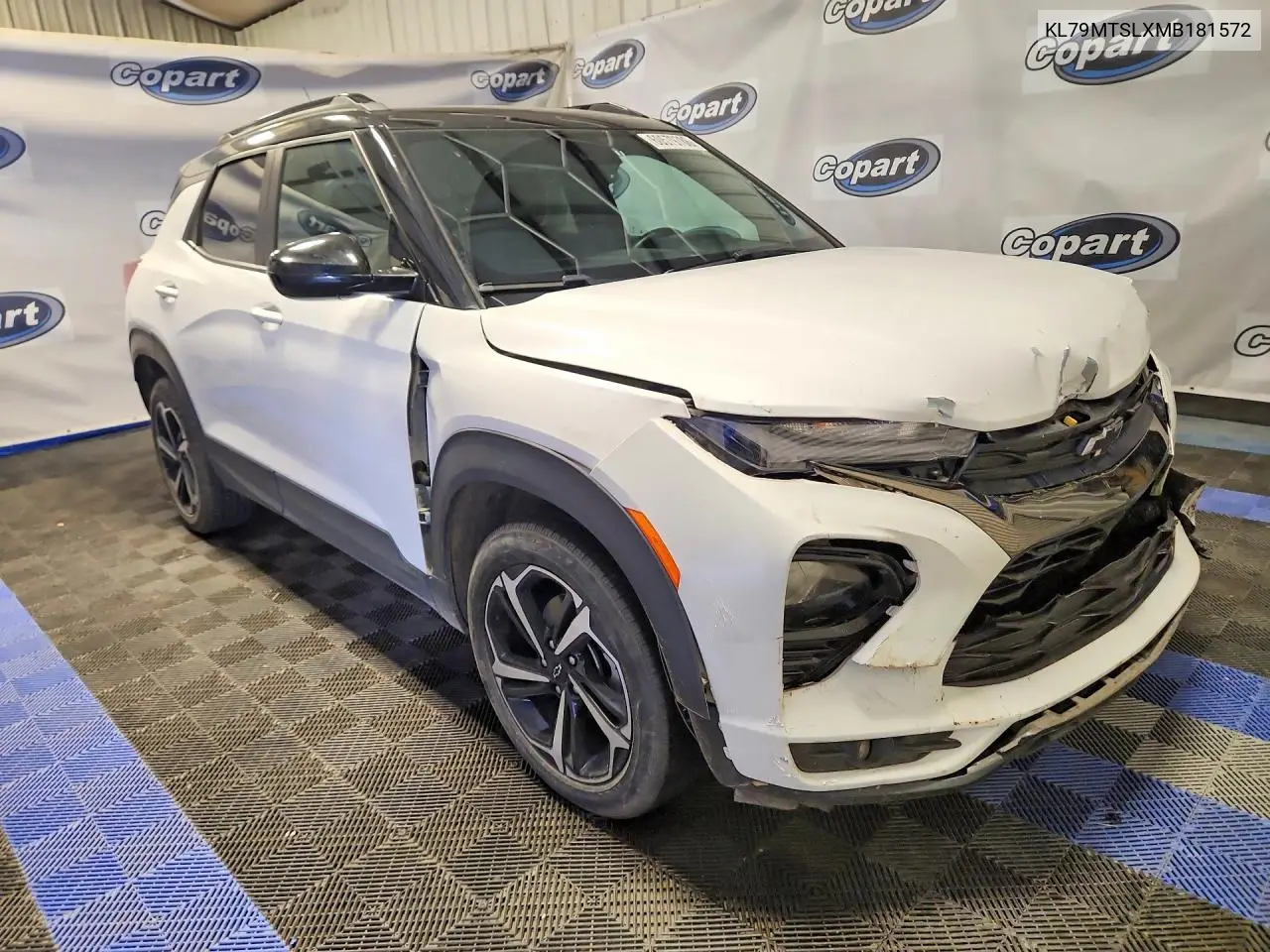2021 Chevrolet Trailblazer Rs VIN: KL79MTSLXMB181572 Lot: 60579786