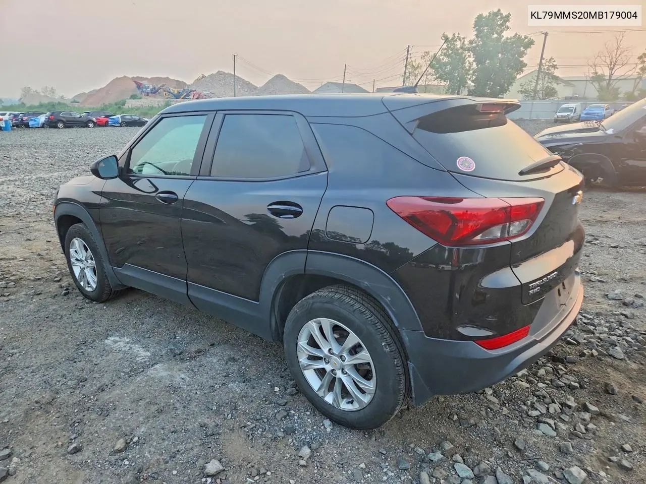 2021 Chevrolet Trailblazer Ls VIN: KL79MMS20MB179004 Lot: 61676796