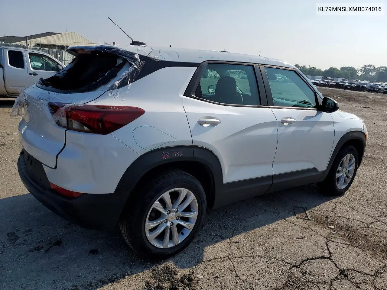 2021 Chevrolet Trailblazer Ls VIN: KL79MNSLXMB074016 Lot: 61864926