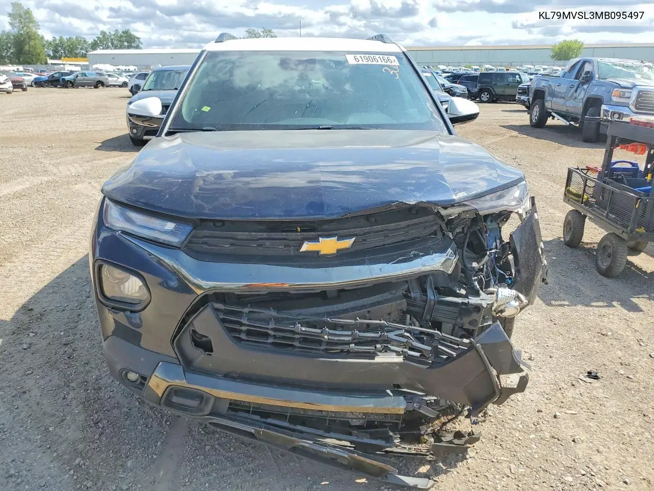 2021 Chevrolet Trailblazer Activ VIN: KL79MVSL3MB095497 Lot: 61906166