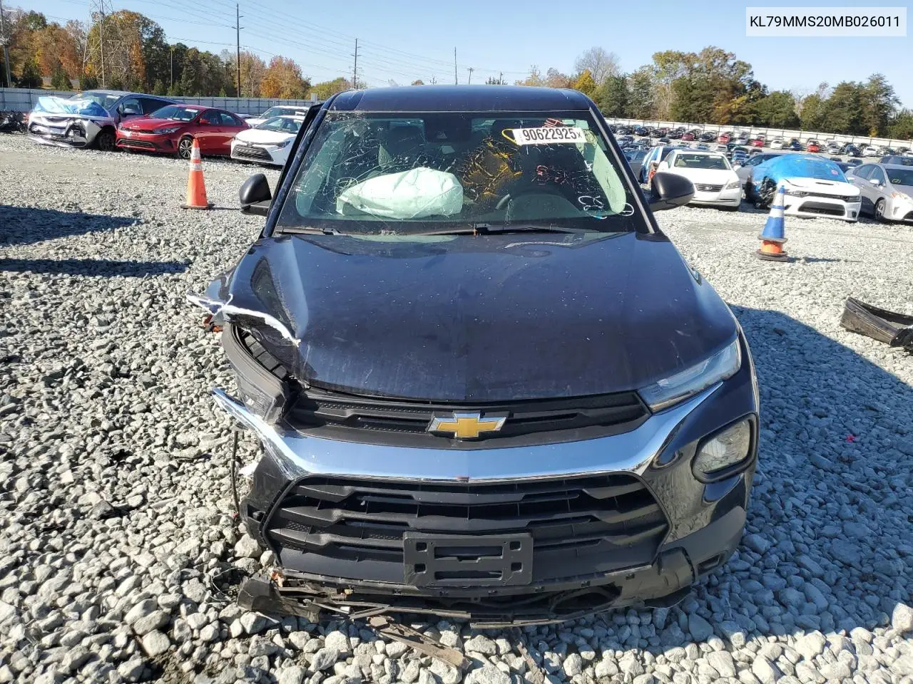 KL79MMS20MB026011 2021 Chev Trailblazer Ls