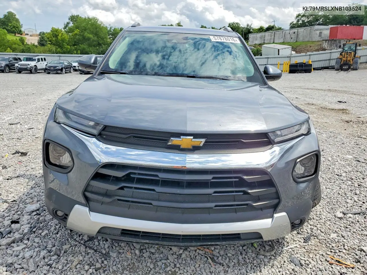 2022 Chevrolet Trailblazer Lt VIN: KL79MRSLXNB103524 Lot: 57878016