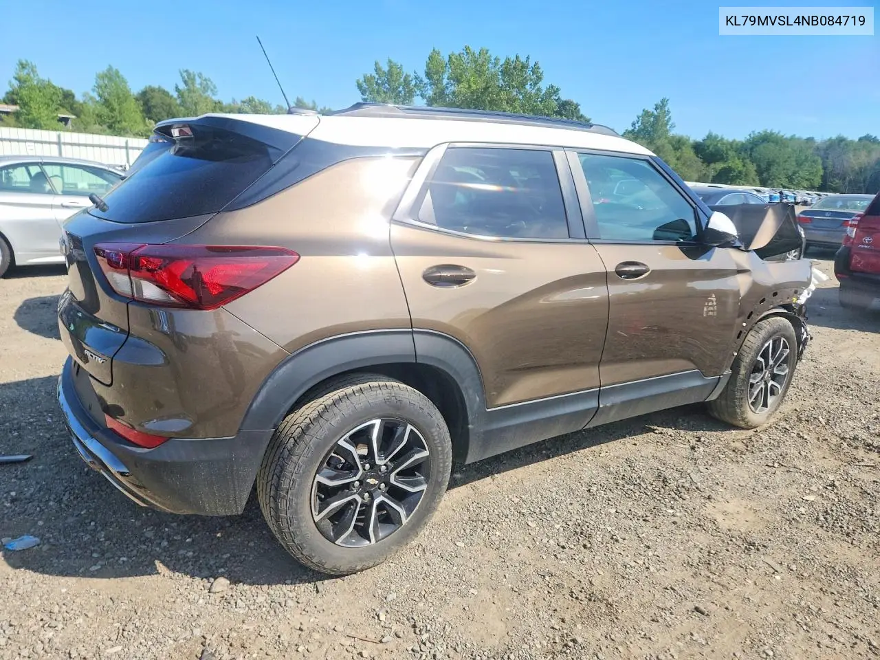 2022 Chevrolet Trailblazer Activ VIN: KL79MVSL4NB084719 Lot: 59883216