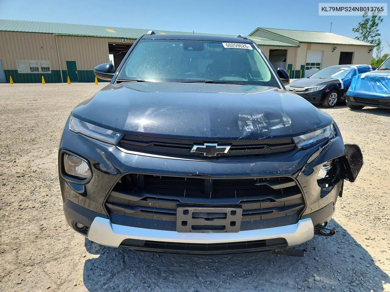 2022 Chevrolet Trailblazer Lt VIN: KL79MPS24NB013765 Lot: 60259626