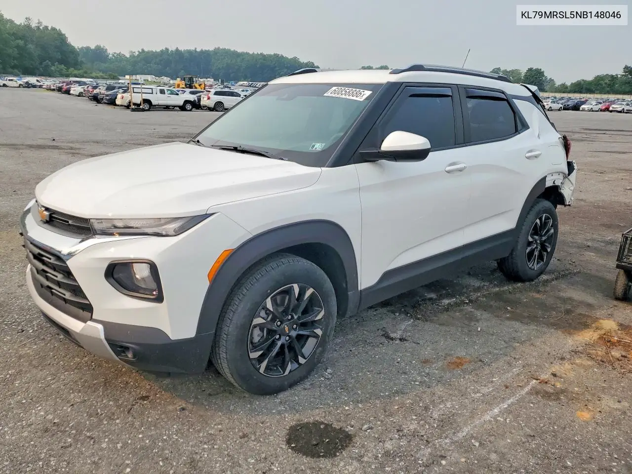 2022 Chevrolet Trailblazer Lt VIN: KL79MRSL5NB148046 Lot: 60858886