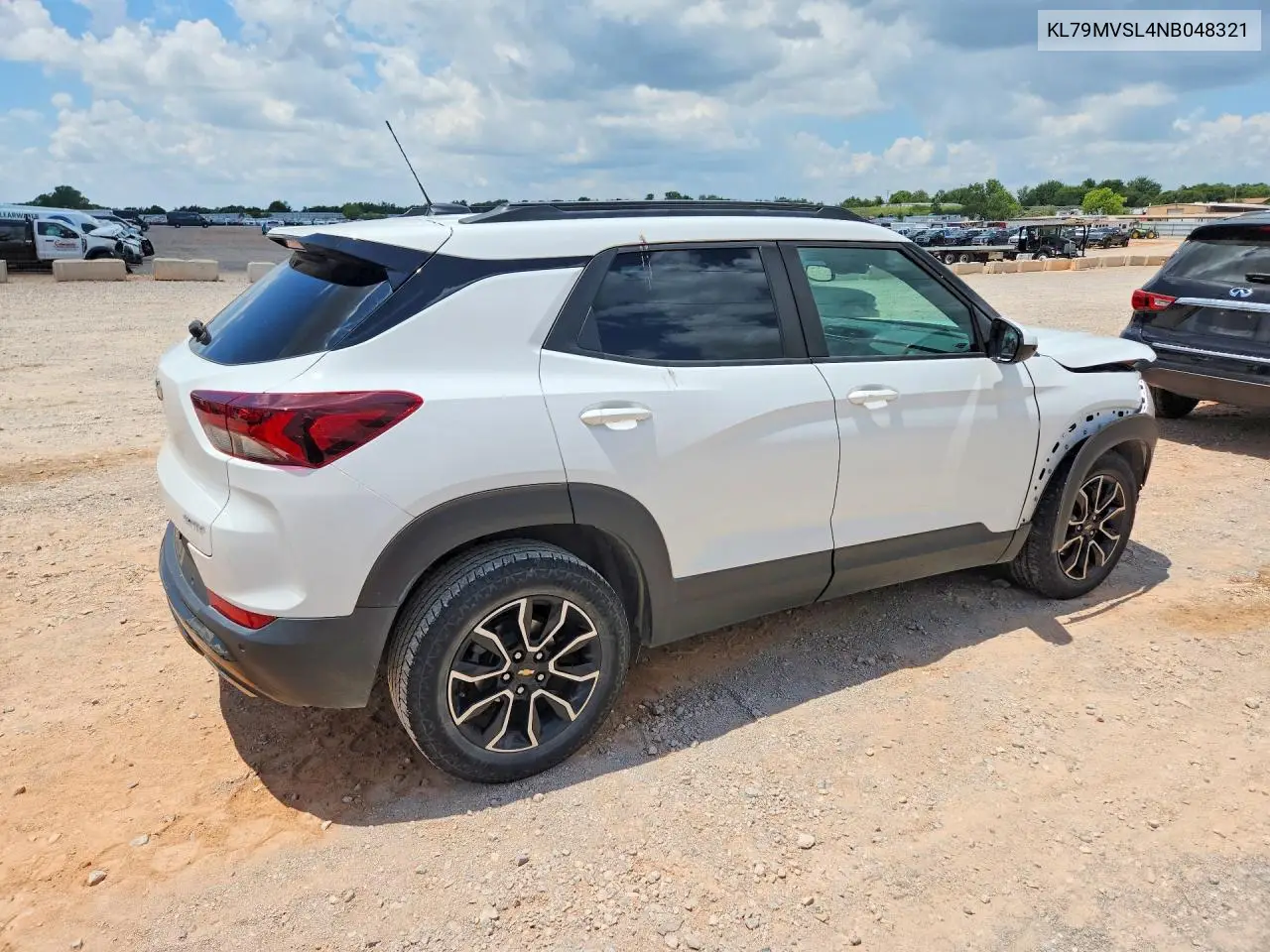 2022 Chevrolet Trailblazer Activ VIN: KL79MVSL4NB048321 Lot: 60860286
