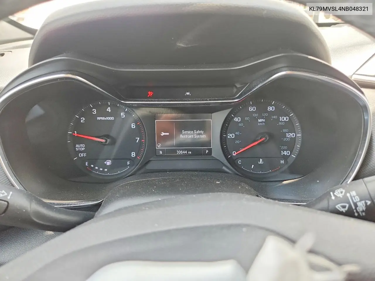 2022 Chevrolet Trailblazer Activ VIN: KL79MVSL4NB048321 Lot: 60860286
