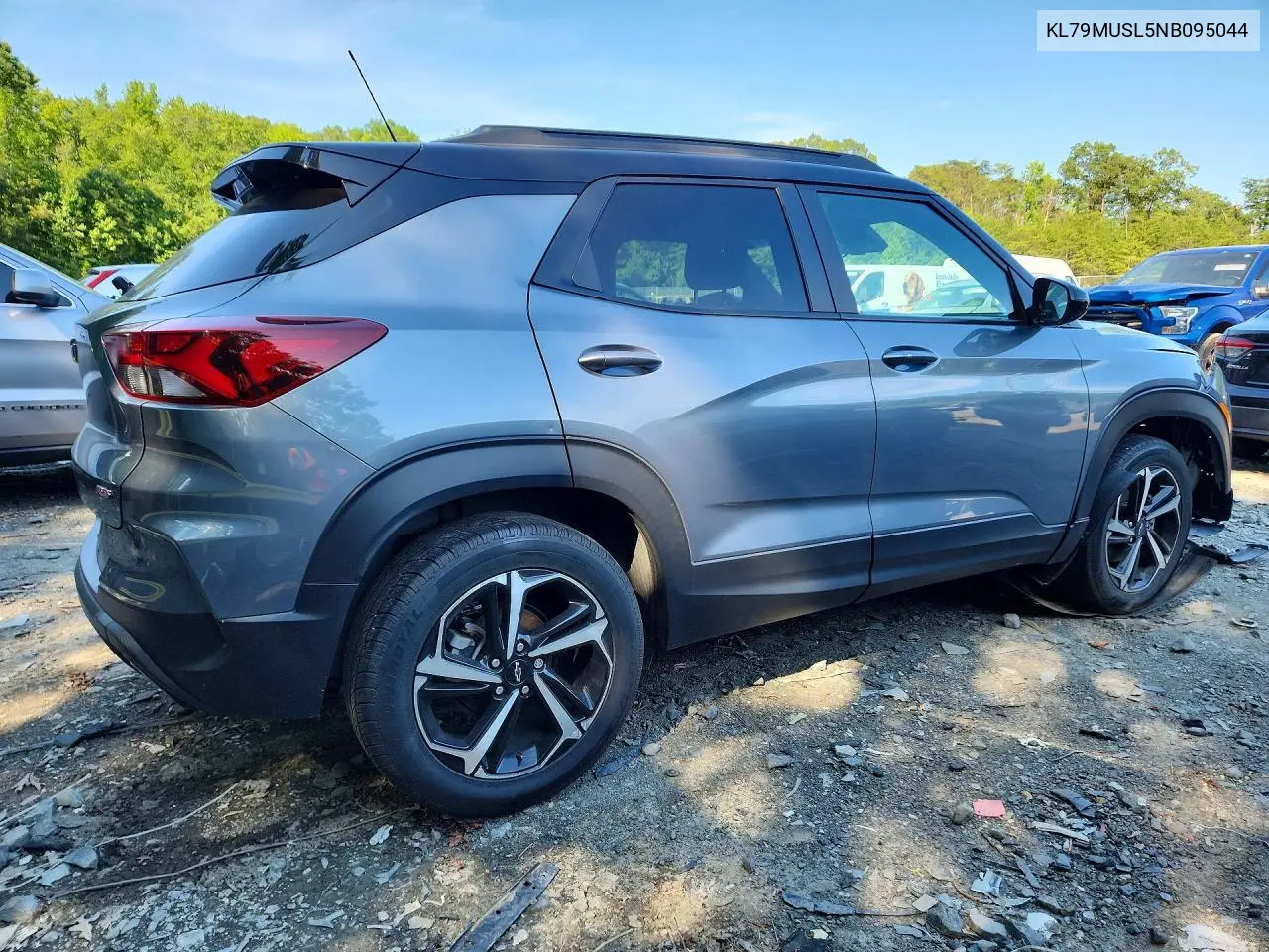 2022 Chevrolet Trailblazer Rs VIN: KL79MUSL5NB095044 Lot: 60974896